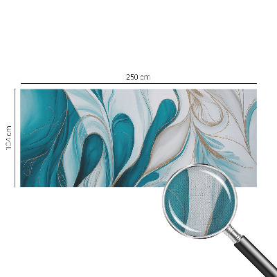 Self-adhesive wall mural Fluid patterns