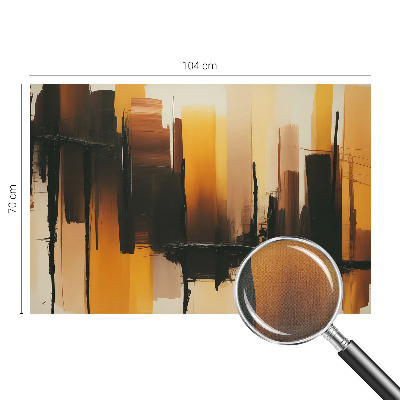 Peel and stick wall mural for kids' room Vertical stripes