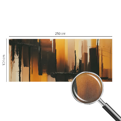 Peel and stick wall mural for kids' room Vertical stripes