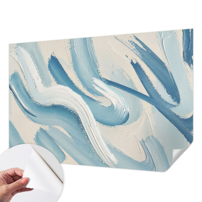 3D photo wallpaper mural Abstract strokes