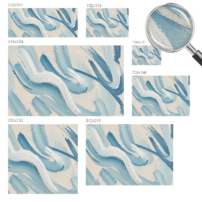 3D photo wallpaper mural Abstract strokes