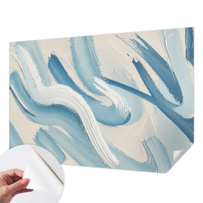 3D photo wallpaper mural Abstract strokes