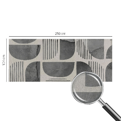 Baby room wall mural Geometric shapes