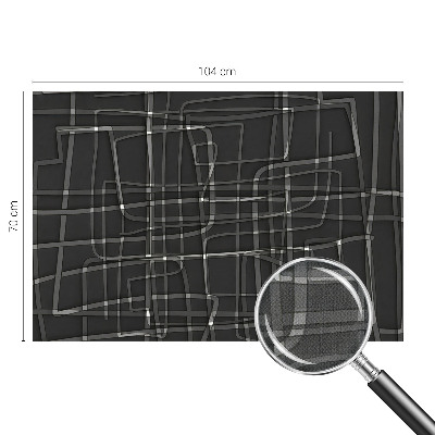 Peel and stick wall mural Abstract lines