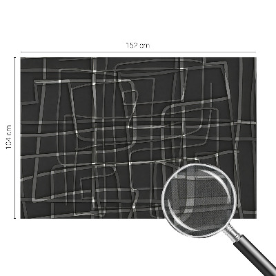 Peel and stick wall mural Abstract lines