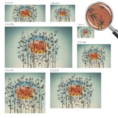 Self-adhesive photo wallpaper harmonious West design
