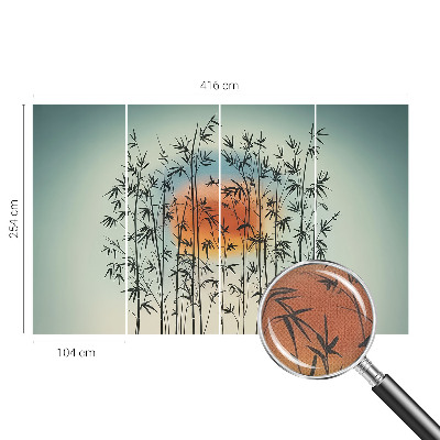 Self-adhesive photo wallpaper harmonious West design