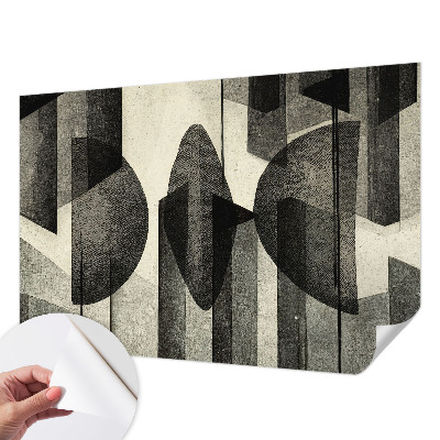 Removable wall mural Geometric shapes