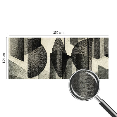 Removable wall mural Geometric shapes