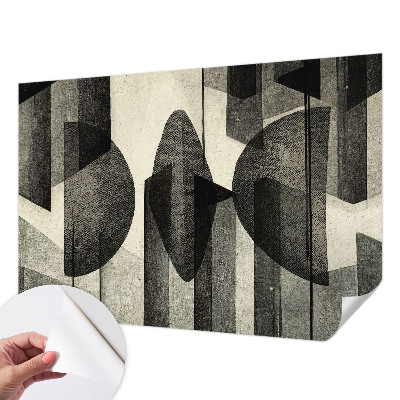 Removable wall mural Geometric shapes