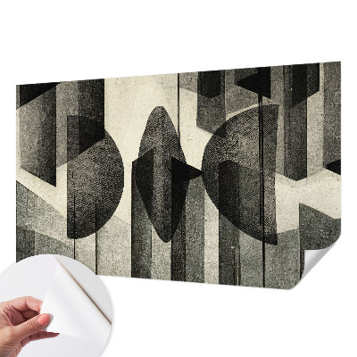 Removable wall mural Geometric shapes