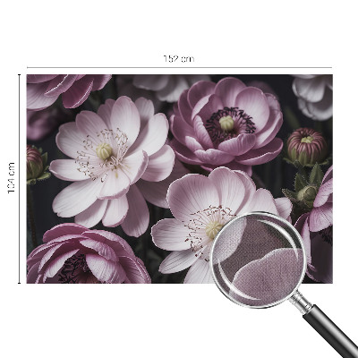 Removable wall mural wallpaper Floral elegance