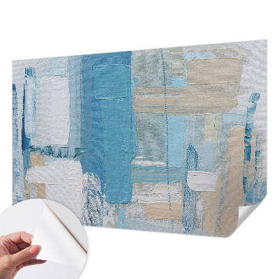 3D wall mural with a modern harmony design