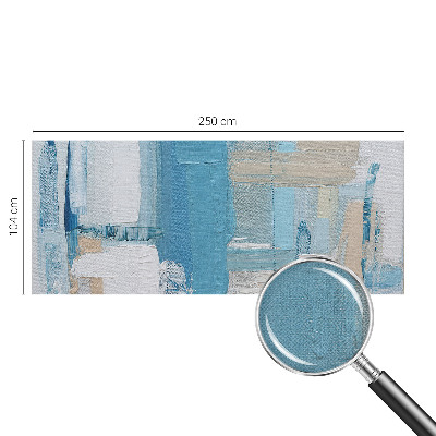 3D wall mural with a modern harmony design
