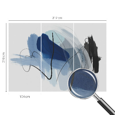 Nursery wall mural Colorful abstractions