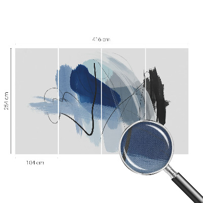 Nursery wall mural Colorful abstractions
