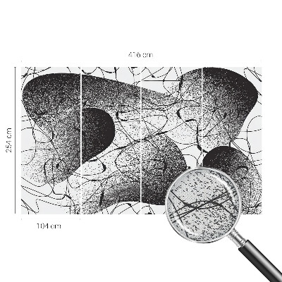 3D photo wallpaper mural Abstract pattern