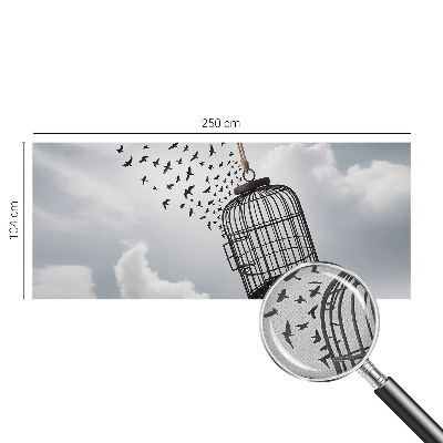 Self-adhesive wall mural Flying birds