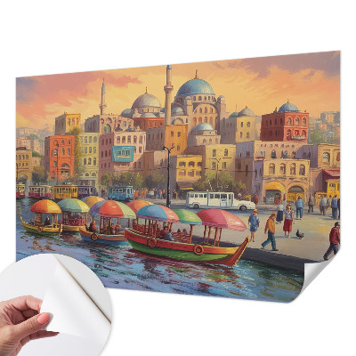 Self-adhesive photo wallpaper Urban coast