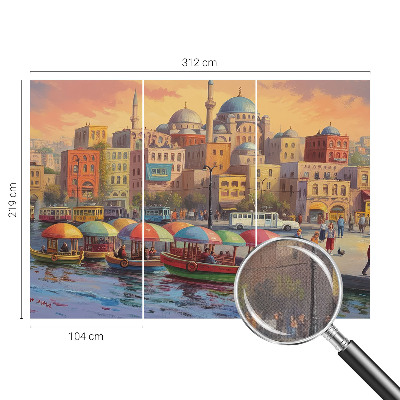 Self-adhesive photo wallpaper Urban coast