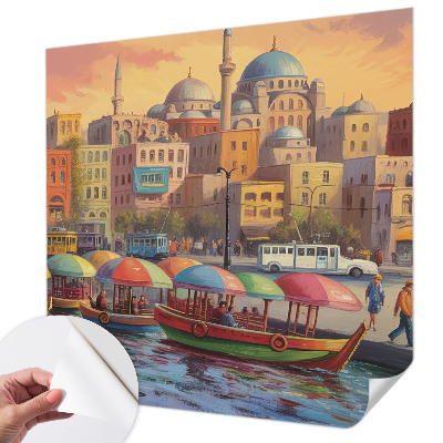 Self-adhesive photo wallpaper Urban coast