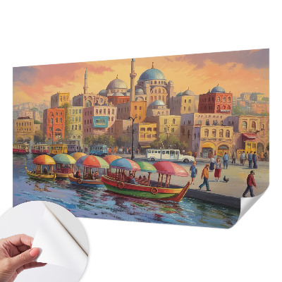 Self-adhesive photo wallpaper Urban coast