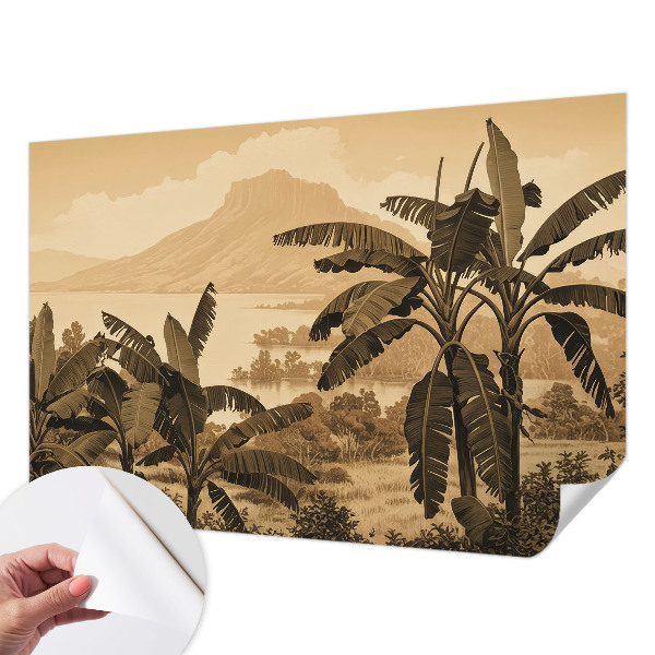 Stick-on wall mural Tropical panorama