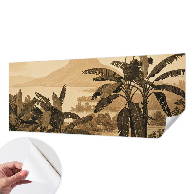Stick-on wall mural Tropical panorama