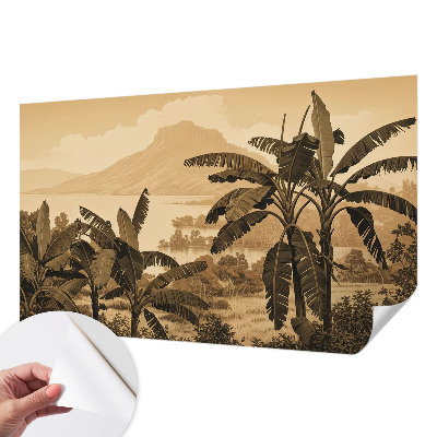 Stick-on wall mural Tropical panorama