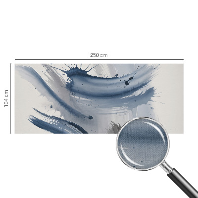 3D wall mural Artistic strokes