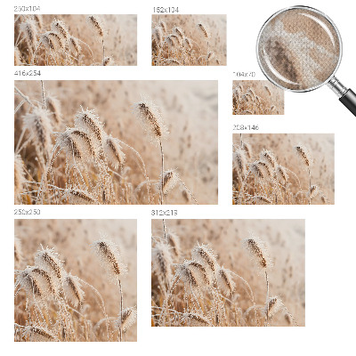 Peel and stick wall mural with a winter landscape design