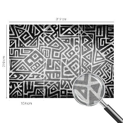 Self-adhesive photo wallpaper Geometric maze