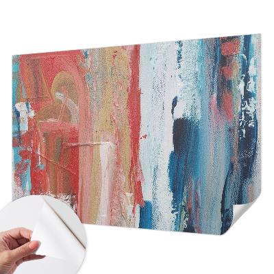 Stick-on wall mural Colorful abstractions
