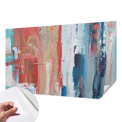 Stick-on wall mural Colorful abstractions