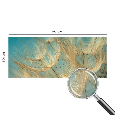 Removable wall mural wallpaper Ethereal dandelions