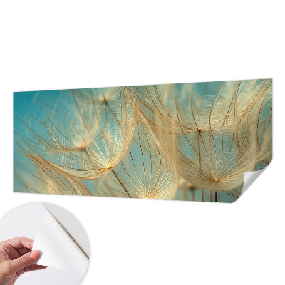 Removable wall mural wallpaper Ethereal dandelions