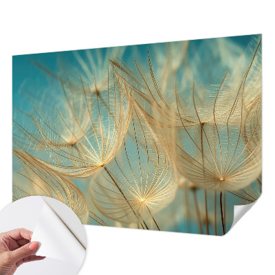Removable wall mural wallpaper Ethereal dandelions