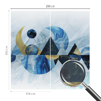 Removable wall mural Cosmic elegance