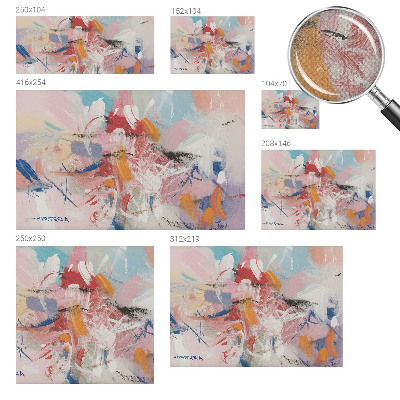 3D photo wallpaper mural with a harmonious abstract design