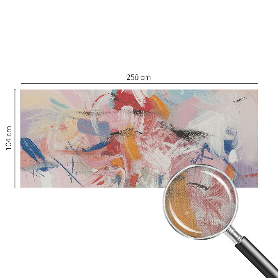 3D photo wallpaper mural with a harmonious abstract design