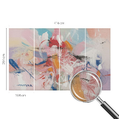 3D photo wallpaper mural Harmonious abstraction