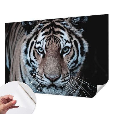 Nursery wall mural Tiger portrait
