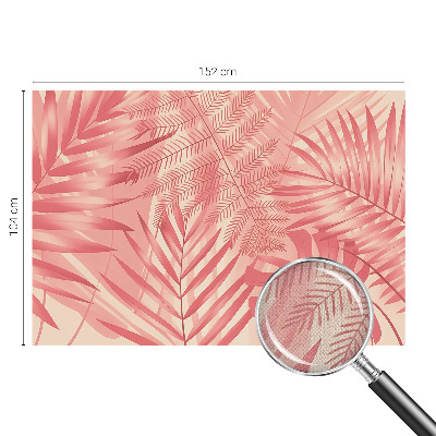 Peel and stick wall mural Tropical leaves