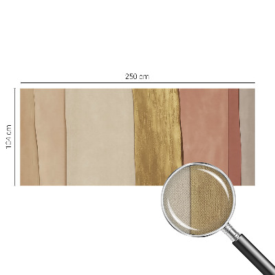 3D wall mural Wavy stripes