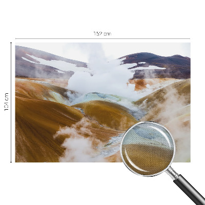 Baby room wall mural Volcanic hills