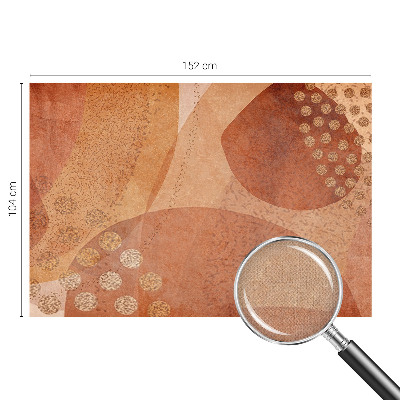 Removable wall mural Earthy compositions
