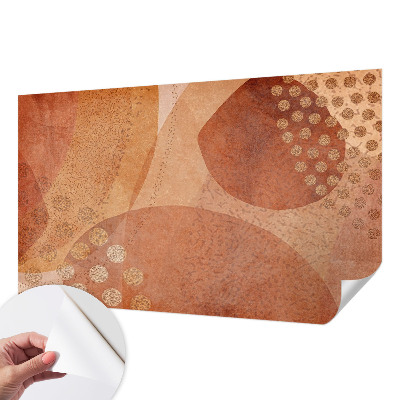 Removable wall mural Earthy compositions