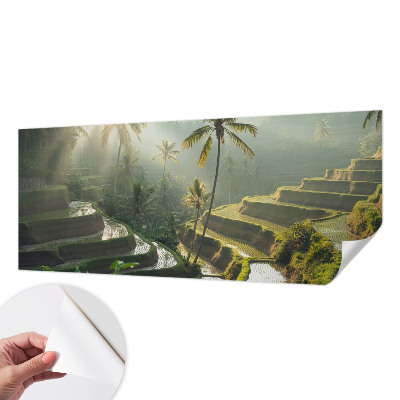 Peel and stick wallpaper mural Paradise terraces