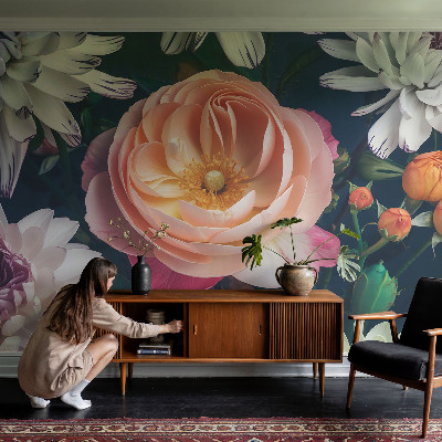 Self-adhesive photo wallpaper Floral harmony