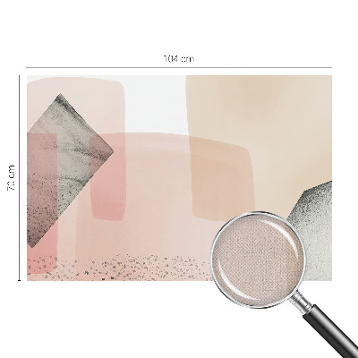 Peel and stick wall mural for kids' room Delicate figures